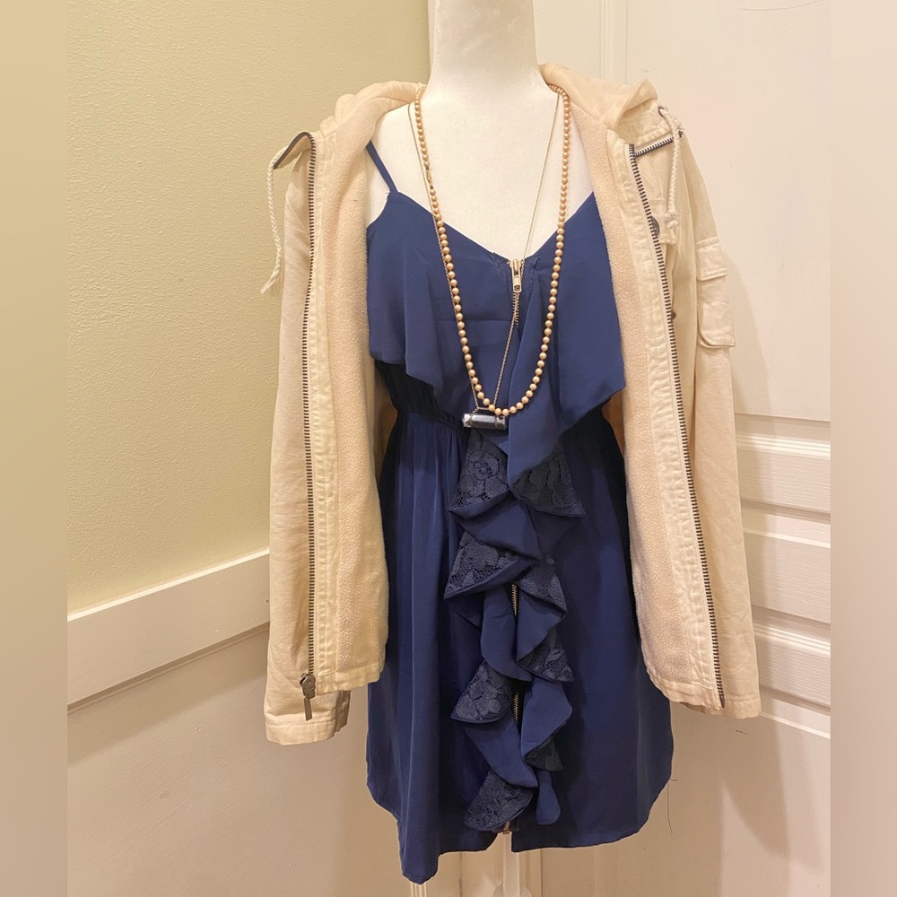 Blue Rain semi-formal dress